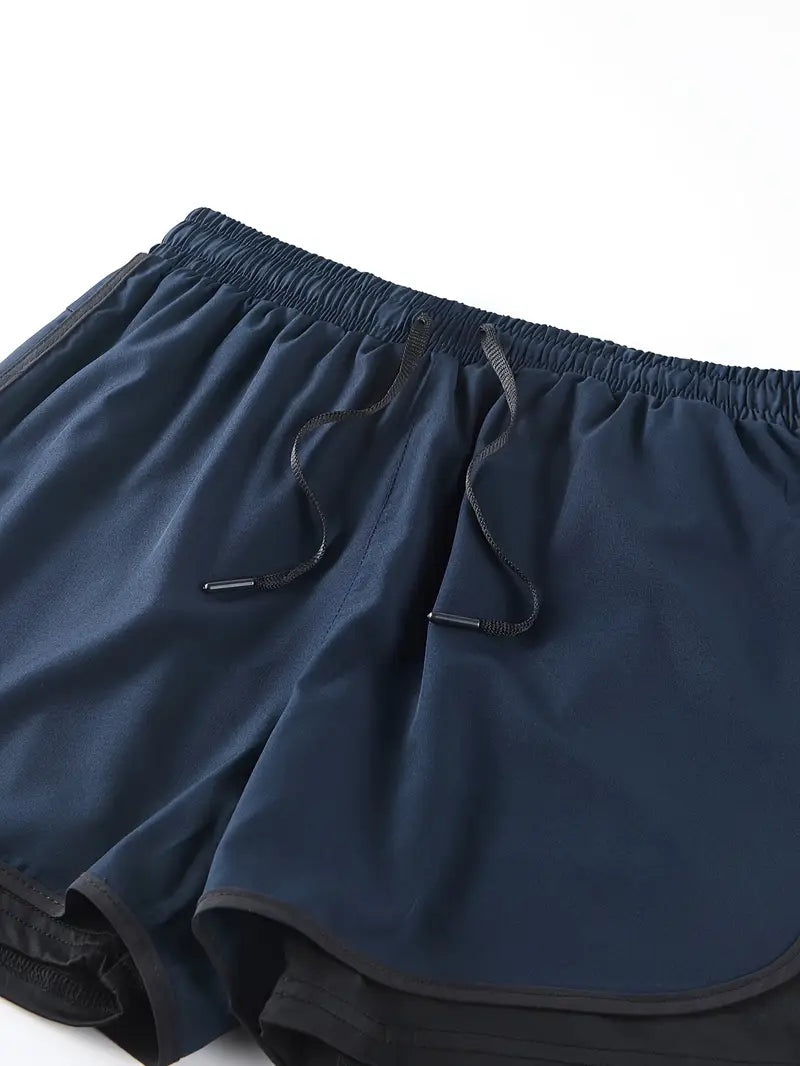 2-in-1 Men's Tights and Shorts
