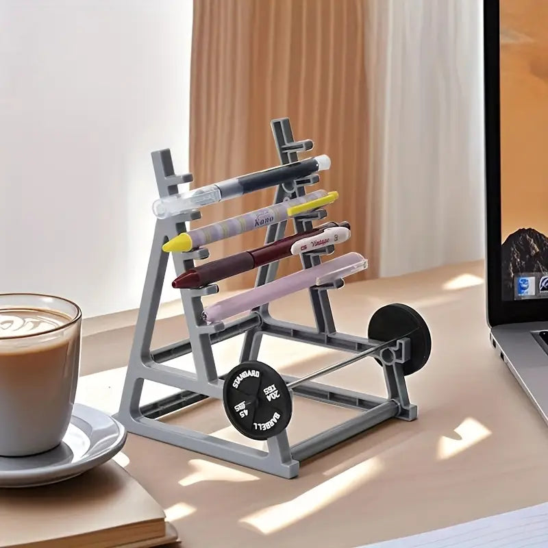 Barbell Rack Pen Holder