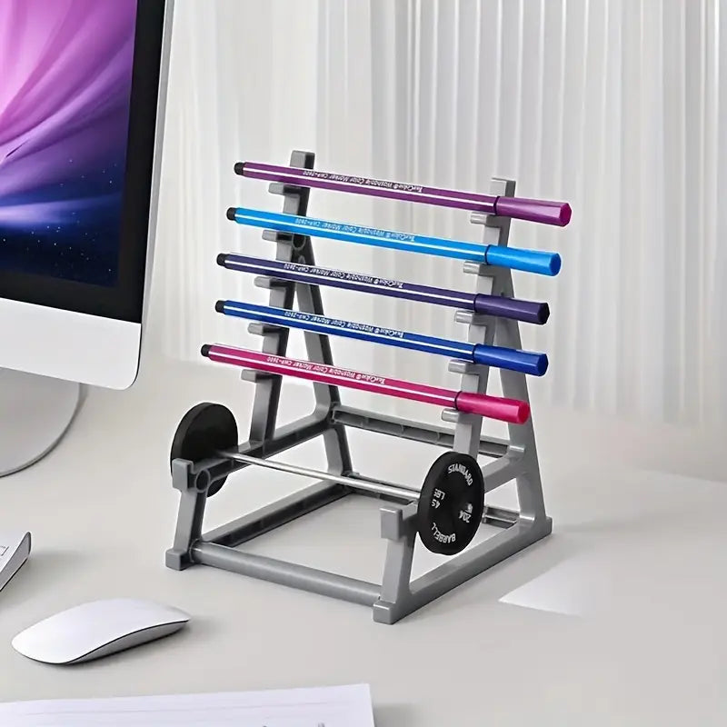 Barbell Rack Pen Holder