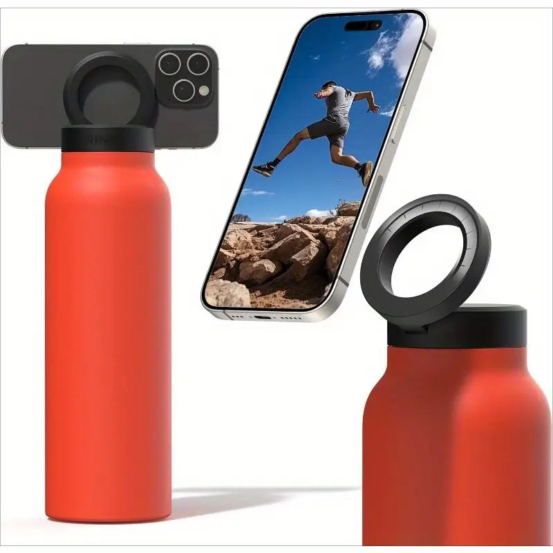 Stainless Steel Magnetic Tripod Water Bottle