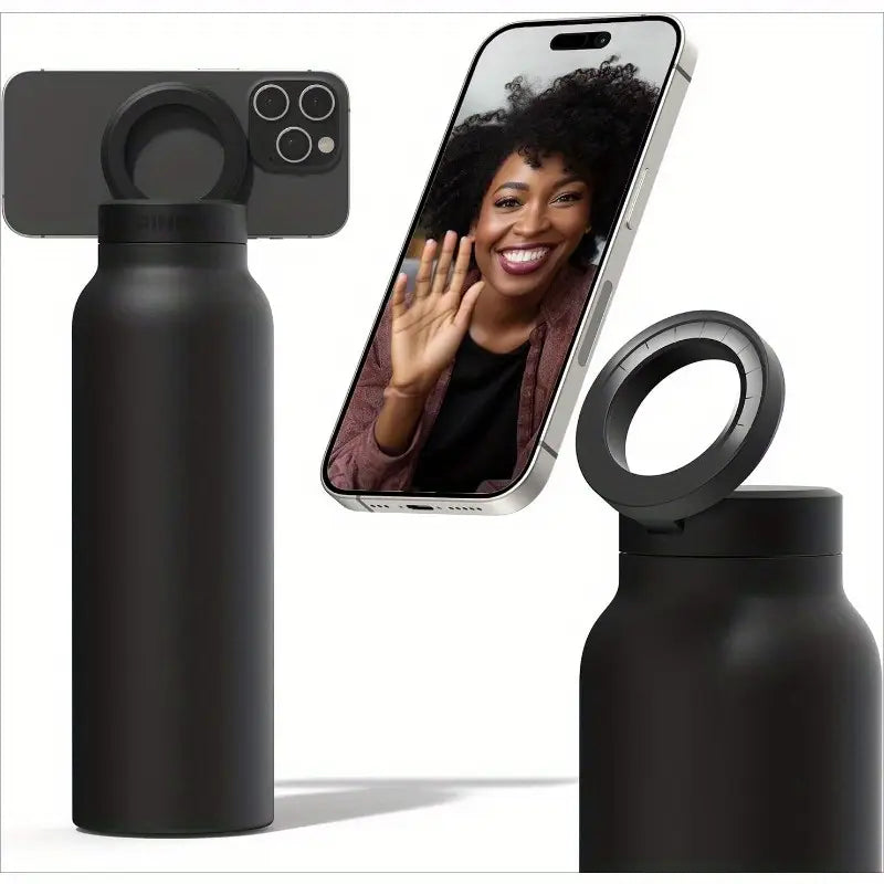 Stainless Steel Magnetic Tripod Water Bottle