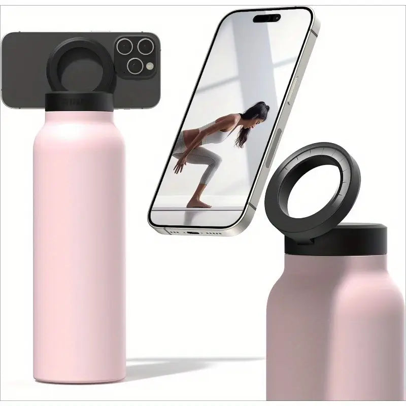 Stainless Steel Magnetic Tripod Water Bottle